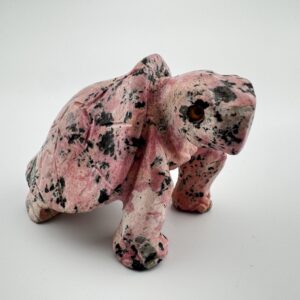 Peruvian Rhodonite Carved Tortoise #7