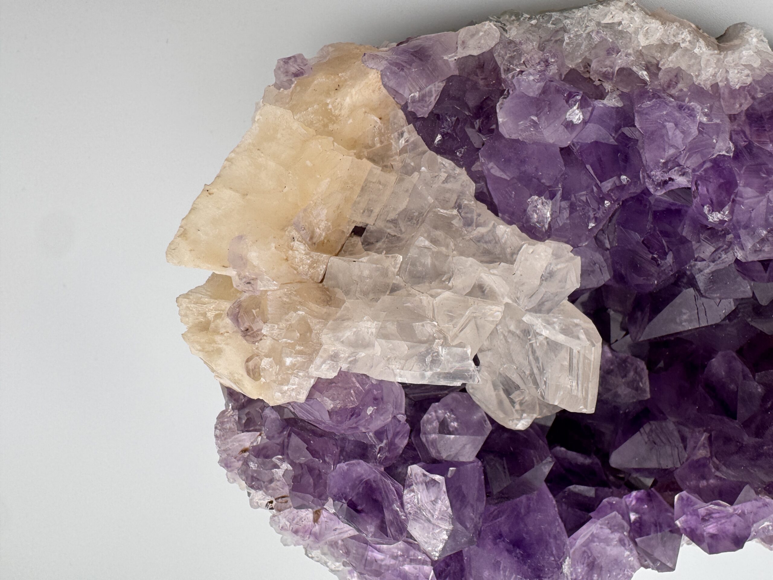 Amethyst with Calcite #54 - Image 2