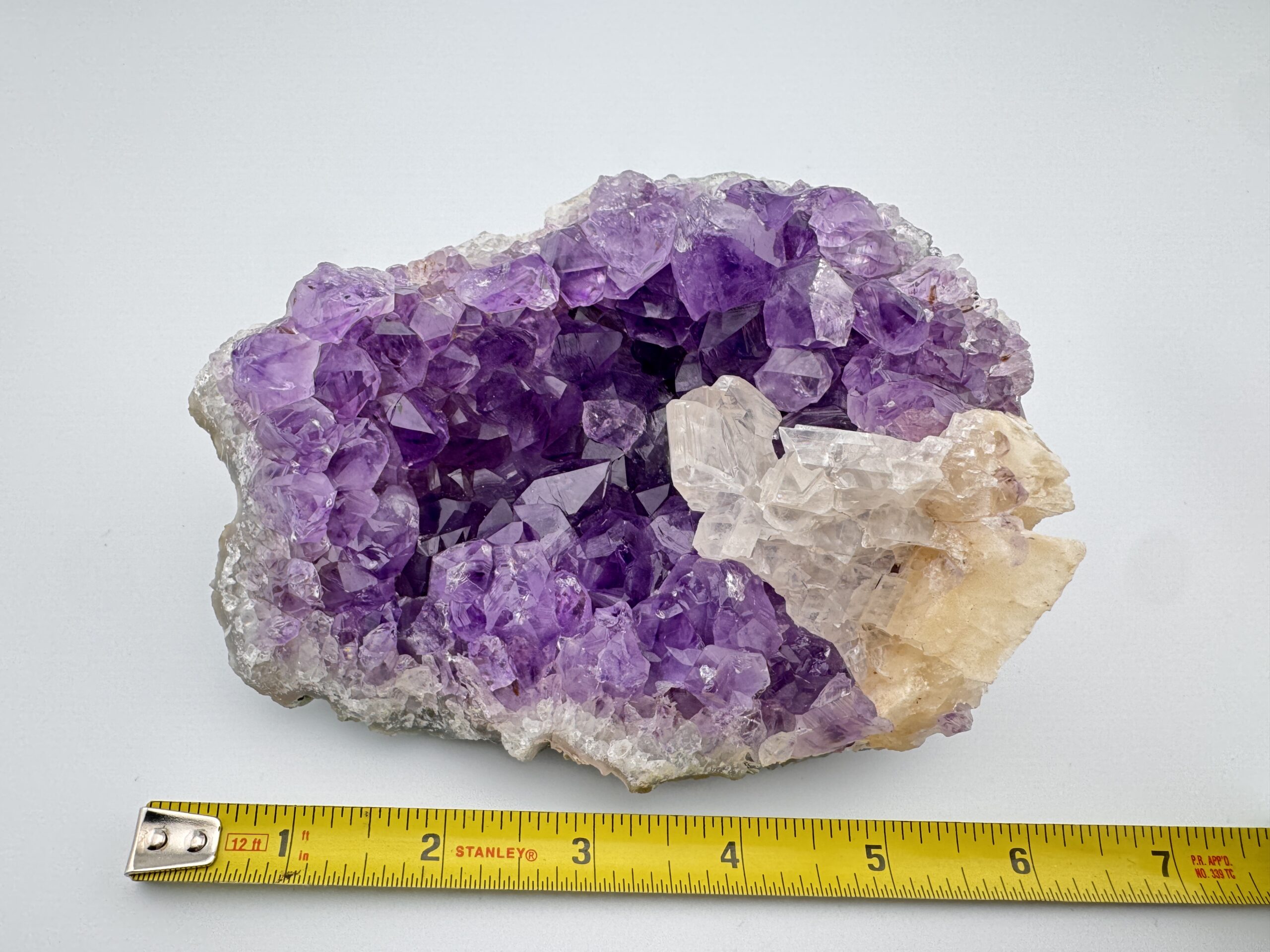 Amethyst with Calcite #54 - Image 7